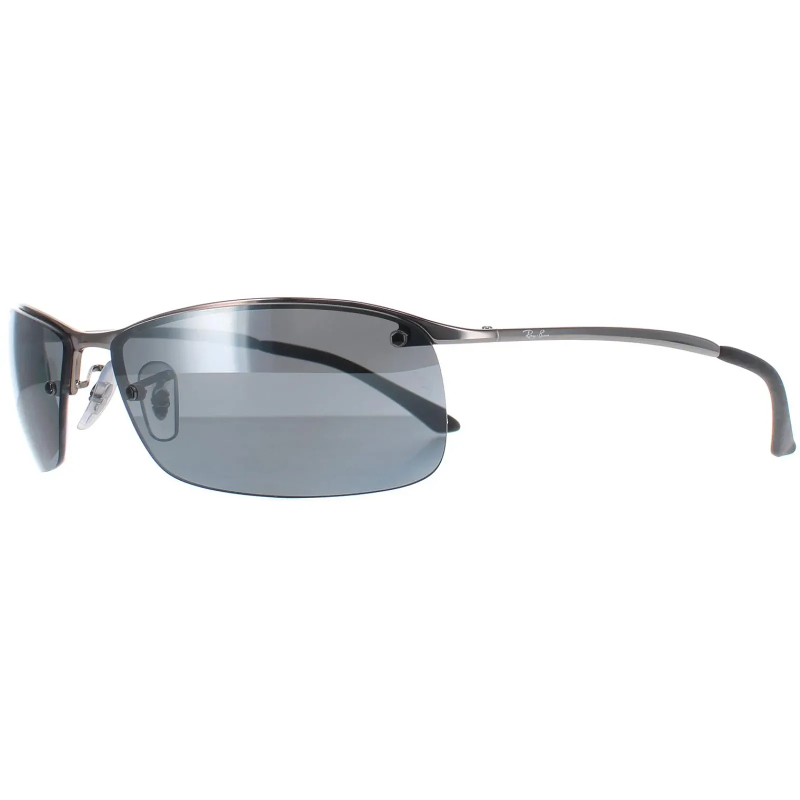Ray-Ban Polarised|Ray-Ban^Sunglasses 3183 004 82 Gunmetal Silver Mirror Polarized