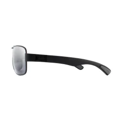 Ray-Ban Polarised^Sunglasses 3522 006/82 Black Silver Mirror Polarized