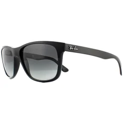 Ray-Ban Rectangle^Sunglasses 4181 601/71 Black Dark Grey Gradient
