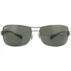 Ray-Ban Polarised^Sunglasses 3379 004/58 Gunmetal Green Polarized