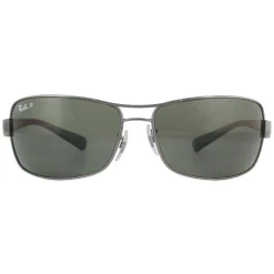 Ray-Ban Polarised^Sunglasses 3379 004/58 Gunmetal Green Polarized