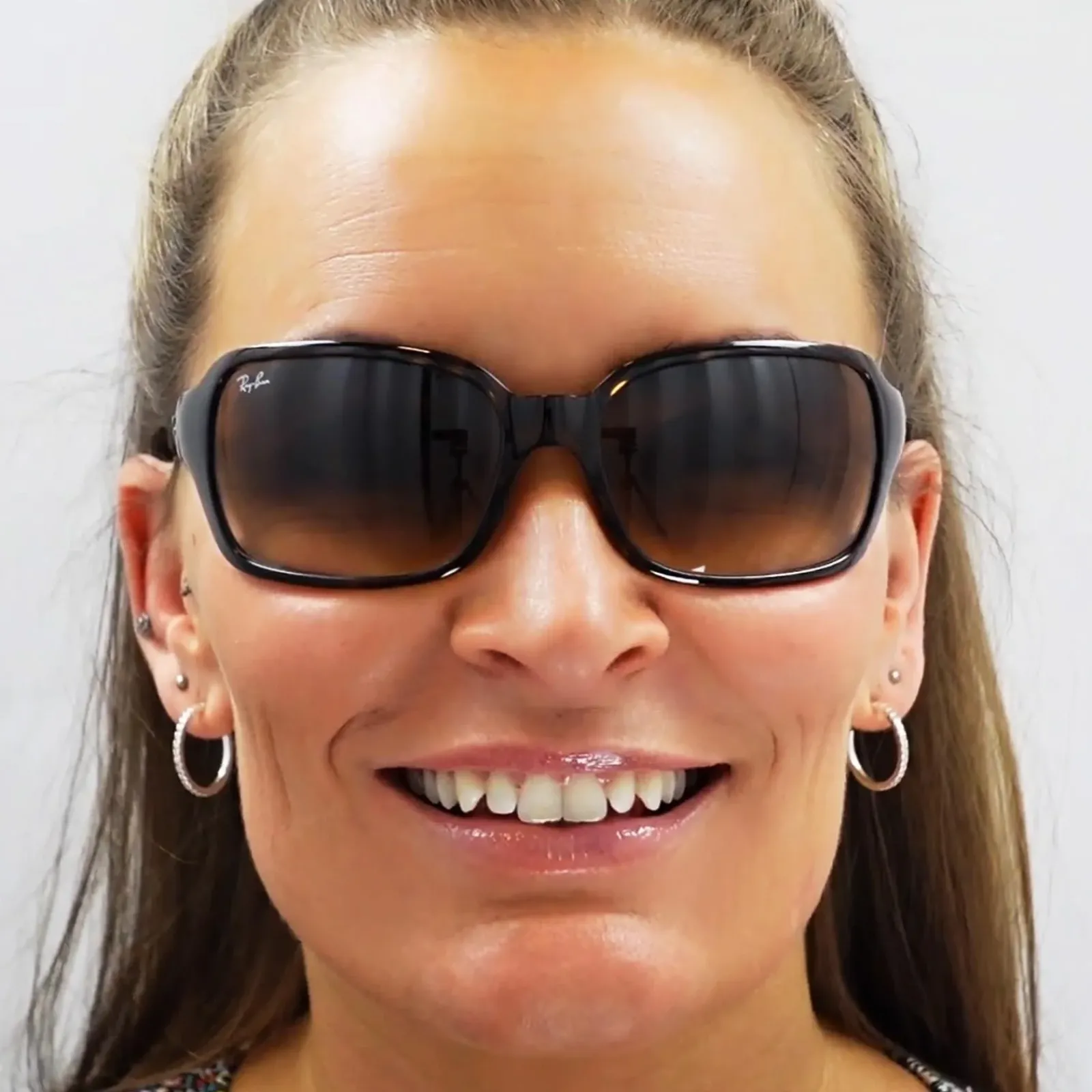 Ray-Ban Ray-Ban|Butterfly^Sunglasses 4068 710/51 Havana Brown Gradient