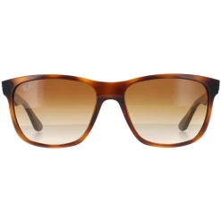 Ray-Ban Rectangle^Sunglasses 4181 710/51 Light Havana Brown Gradient
