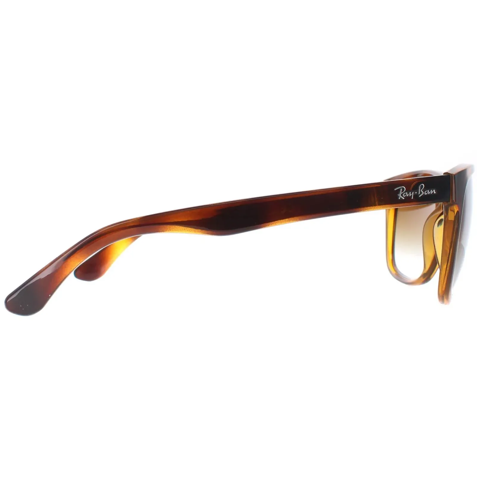 Ray-Ban Rectangle^Sunglasses 4181 710/51 Light Havana Brown Gradient