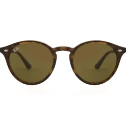 Ray-Ban Round^Sunglasses 2180 710/73 Tortoise Brown B-15