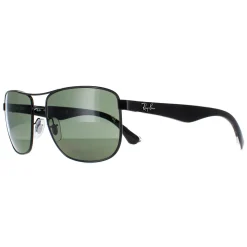 Ray-Ban Polarised^Sunglasses 3533 002/9A Black & Transparent Green Polarized