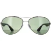 Ray-Ban Polarised^Sunglasses 3526 029/9A Gunmetal & Black Green Polarized