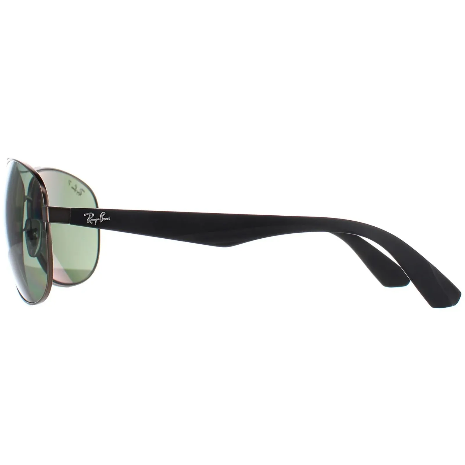 Ray-Ban Polarised^Sunglasses 3526 029/9A Gunmetal & Black Green Polarized