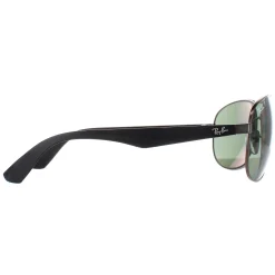 Ray-Ban Polarised^Sunglasses 3526 029/9A Gunmetal & Black Green Polarized