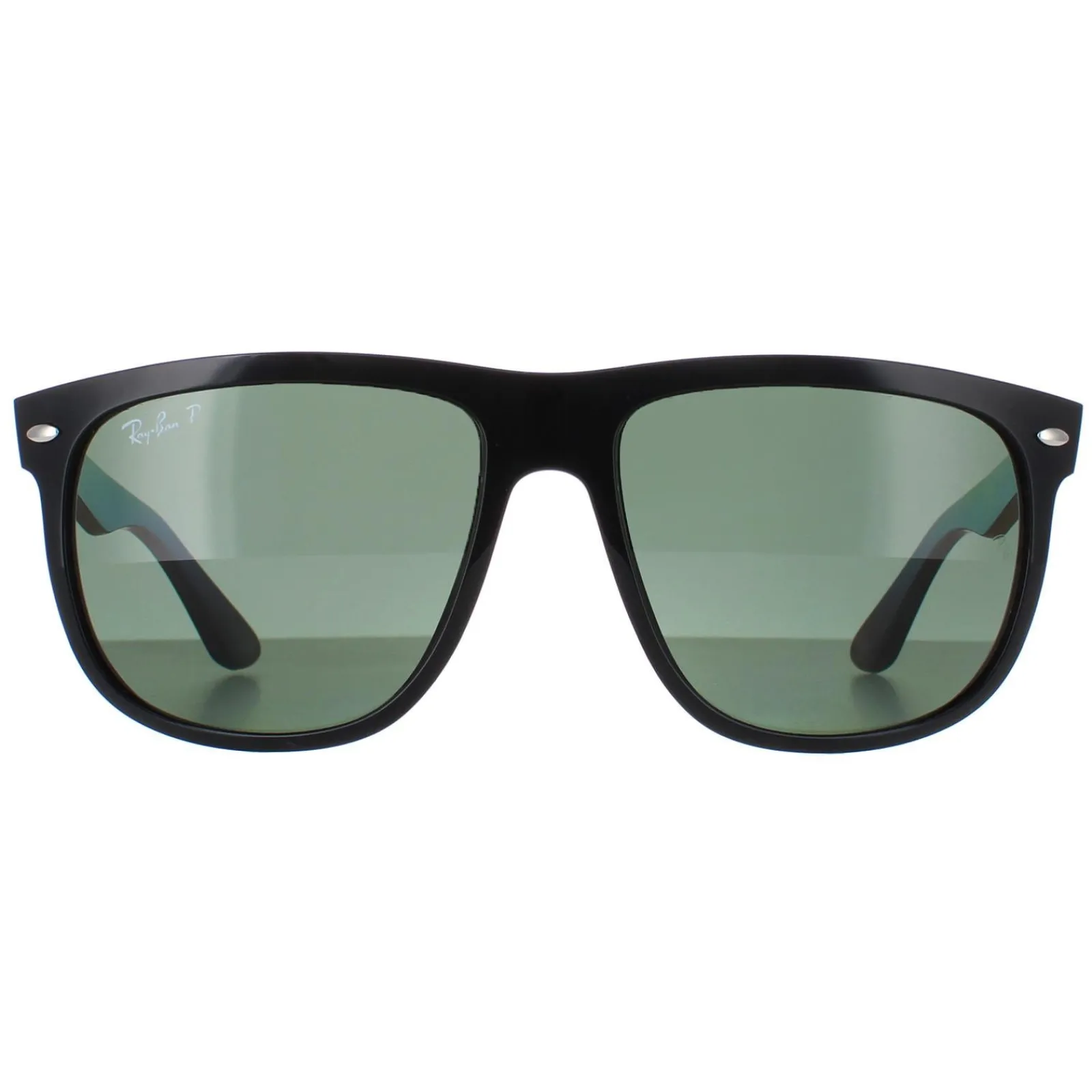 Ray-Ban Polarised^Sunglasses 4147 Black Green Polarized 601/58