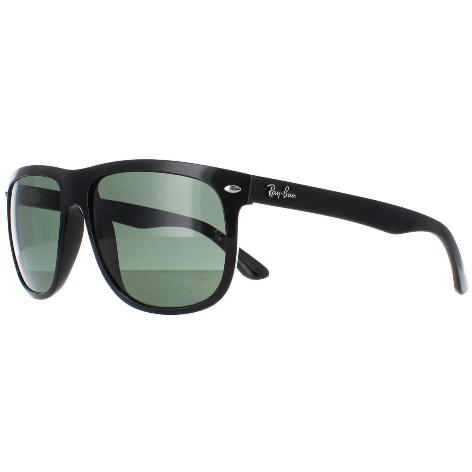 Ray-Ban Polarised^Sunglasses 4147 Black Green Polarized 601/58
