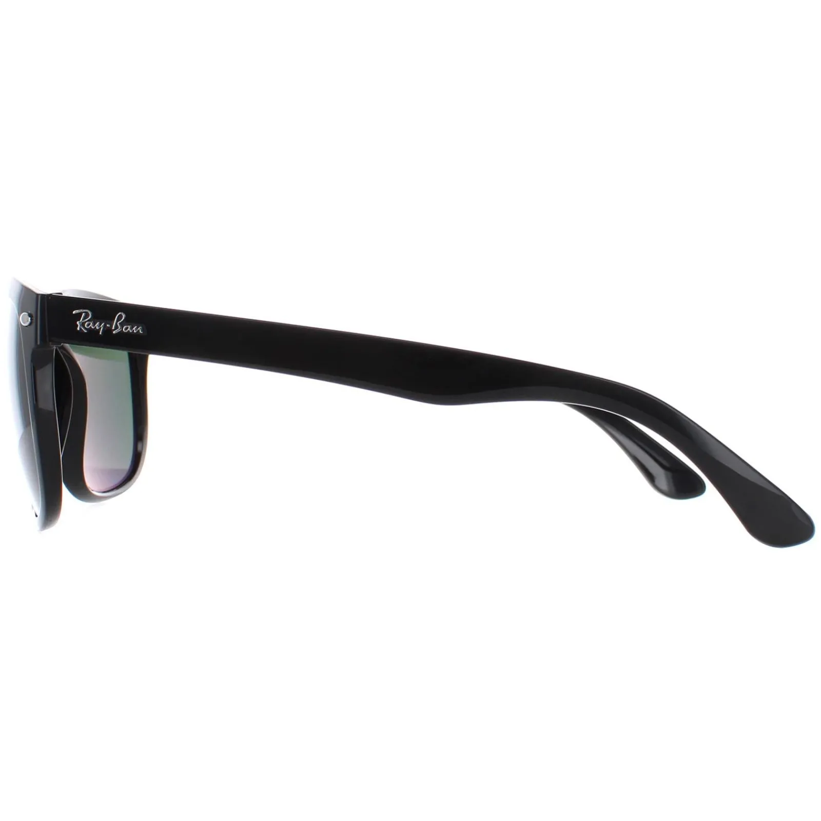 Ray-Ban Polarised^Sunglasses 4147 Black Green Polarized 601/58