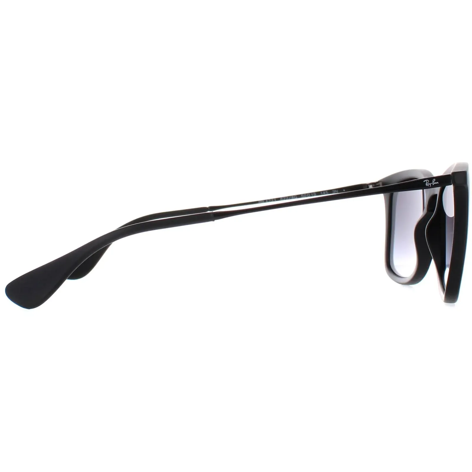Ray-Ban Rectangle|Ray-Ban^Sunglasses 4221 622/8G Black Rubber Grey Gradient