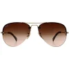 Ray-Ban Ray-Ban|Aviator^Rayban Sunglasses 3449 Gold Brown Gradient 001/13 59mm