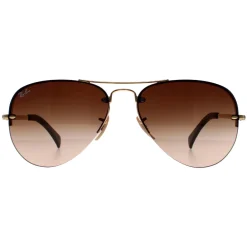 Ray-Ban Ray-Ban|Aviator^Rayban Sunglasses 3449 Gold Brown Gradient 001/13 59mm