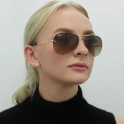 Ray-Ban Ray-Ban|Aviator^Rayban Sunglasses 3449 Gold Brown Gradient 001/13 59mm
