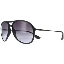 Ray-Ban Ray-Ban|Aviator^Sunglasses Alex 4201 622/8G Rubber Black Grey Gradient