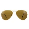 Ray-Ban Ray-Ban|Aviator^Sunglasses Aviator 3025 001/33 Gold Brown 58mm