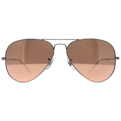 Ray-Ban Ray-Ban|Aviator^Sunglasses Aviator 3025 019/Z2 Silver Brown Mirror Pink