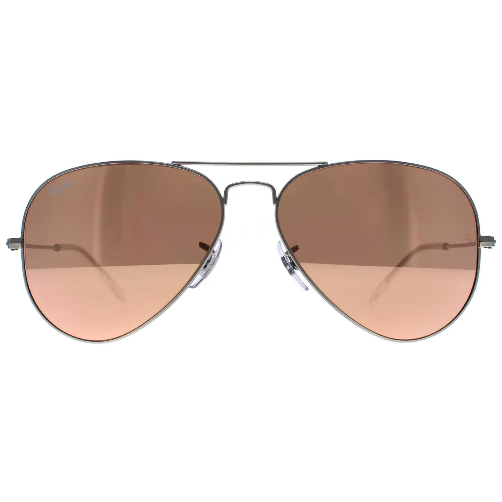Ray-Ban Ray-Ban|Aviator^Sunglasses Aviator 3025 019/Z2 Silver Brown Mirror Pink