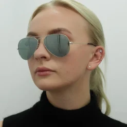 Ray-Ban Ray-Ban|Aviator^Sunglasses Aviator 3025 W3275 Silver Grey Mirror 55mm