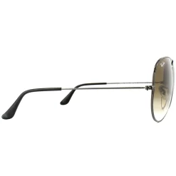 Ray-Ban Ray-Ban|Ray-Ban^Sunglasses Aviator RB3025 Gunmetal Brown Gradient 004/51 Large