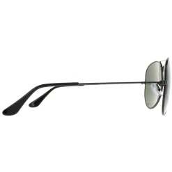 Ray-Ban Polarised|Ray-Ban^Sunglasses Aviator 3025 W3361 Polished Black Green G-15 Polari