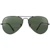 Ray-Ban Ray-Ban|Aviator^Sunglasses Aviator Metal II RB3689 914831 Black Green
