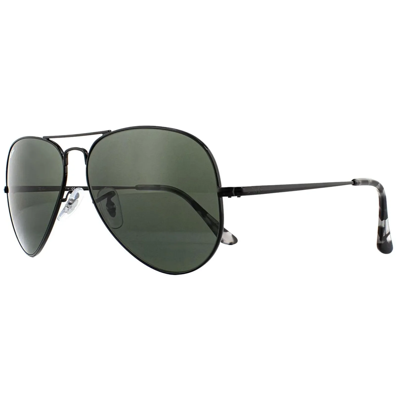 Ray-Ban Ray-Ban|Aviator^Sunglasses Aviator Metal II RB3689 914831 Black Green