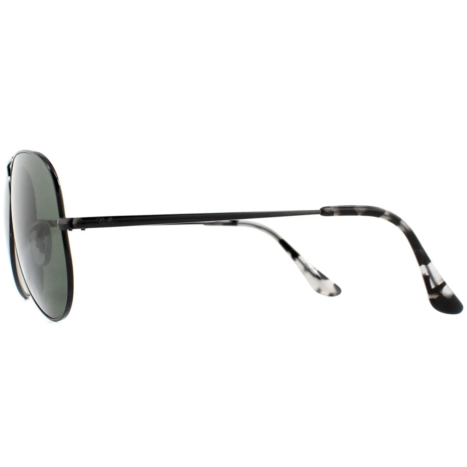Ray-Ban Ray-Ban|Aviator^Sunglasses Aviator Metal II RB3689 914831 Black Green