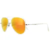 Ray-Ban Ray-Ban|Aviator^Sunglasses Aviator Light Ray II 4211 646/6Q Matt Translucent O
