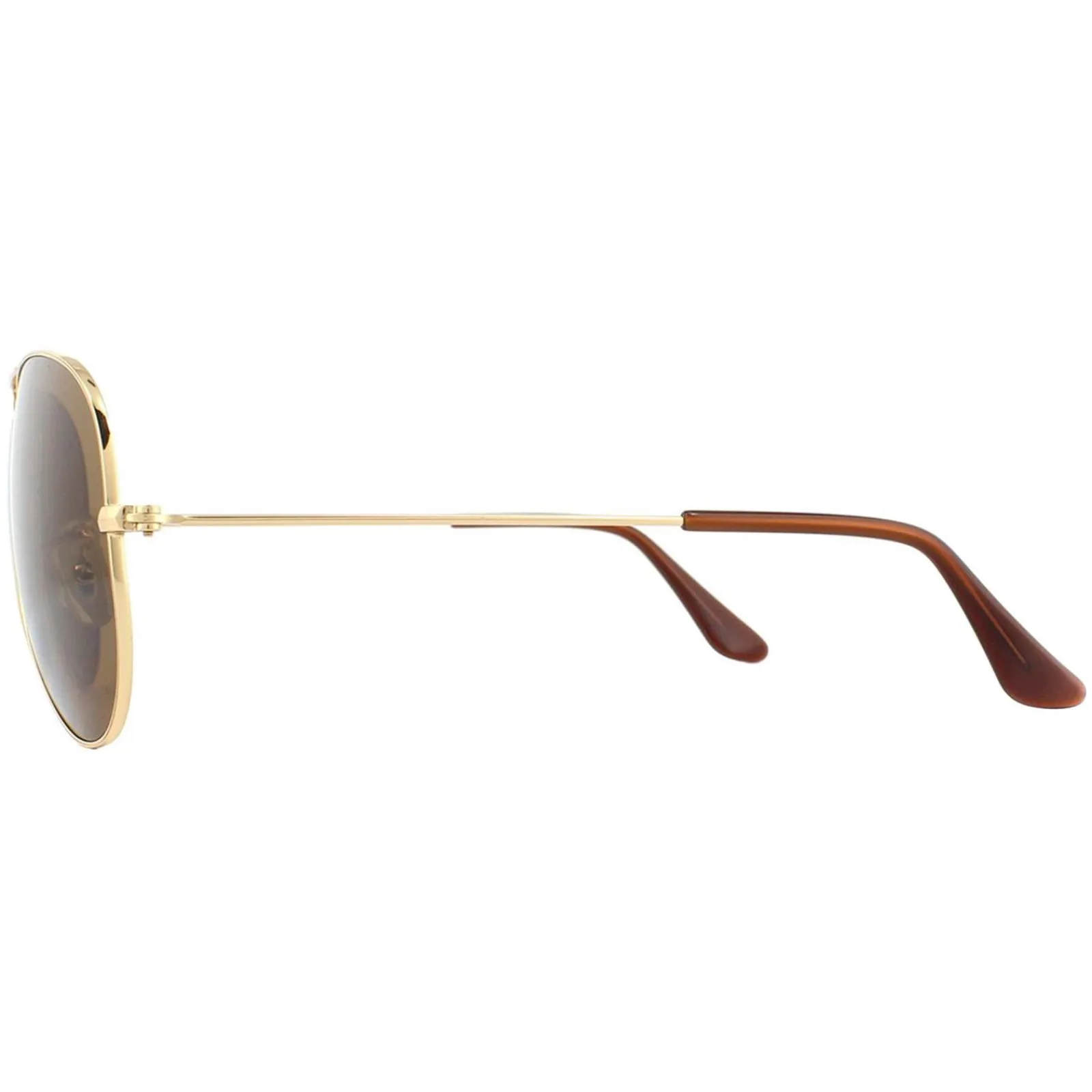 Ray-Ban Polarised|Ray-Ban^Sunglasses Aviator 3025 Gold Brown Polarized 001/57