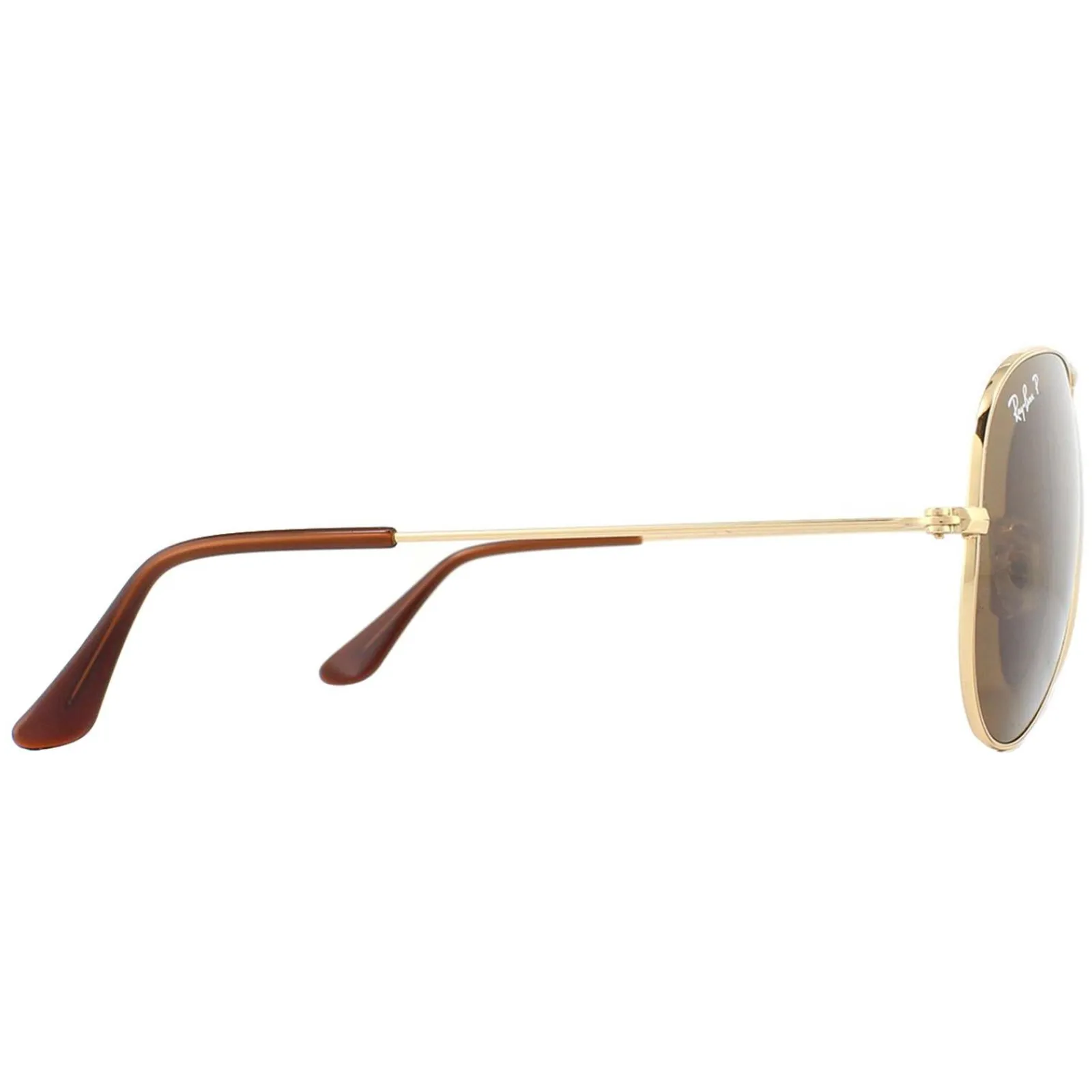 Ray-Ban Polarised|Ray-Ban^Sunglasses Aviator 3025 Gold Brown Polarized 001/57