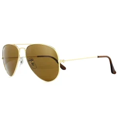 Ray-Ban Ray-Ban|Aviator^Sunglasses Aviator 3025 Gold Brown 001/33 55mm