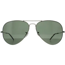 Ray-Ban Ray-Ban|Aviator^Sunglasses Aviator RB3025 919131 Matte Transparent Green G-15