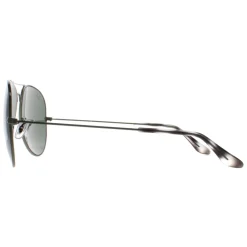 Ray-Ban Ray-Ban|Aviator^Sunglasses Aviator RB3025 919131 Matte Transparent Green G-15