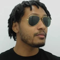 Ray-Ban Polarised|Ray-Ban^Sunglasses Aviator 3025 001/58 Gold Polarized
