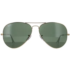 Ray-Ban Ray-Ban|Aviator^Sunglasses Aviator 3025 001 Gold Green 62mm