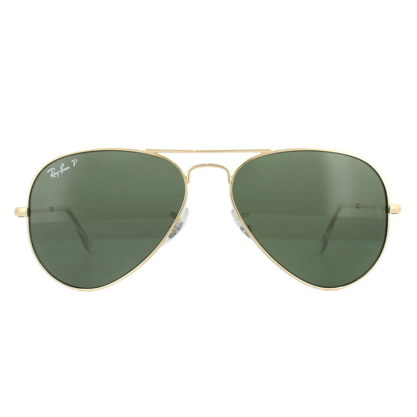 Ray-Ban Polarised|Ray-Ban^Sunglasses Aviator 3025 001/58 Gold Polarized 55mm