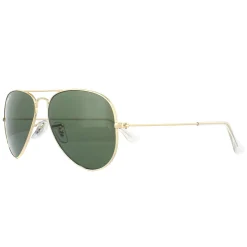 Ray-Ban Polarised|Ray-Ban^Sunglasses Aviator 3025 001/58 Gold Polarized 55mm