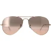 Ray-Ban Ray-Ban|Aviator^Sunglasses Aviator 3025 Gold Brown-Pink Silver Mirror 001/3E 5