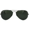Ray-Ban Polarised|Ray-Ban^Sunglasses Aviator 3025 Gunmetal Green Polarized 004/58