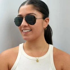Ray-Ban Ray-Ban|Aviator^Sunglasses Aviator 3025 L2823 Black Green