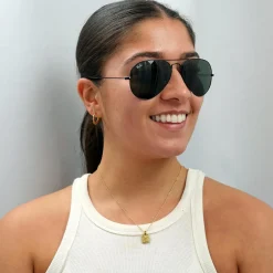 Ray-Ban Ray-Ban|Aviator^Sunglasses Aviator 3025 L2823 Black Green