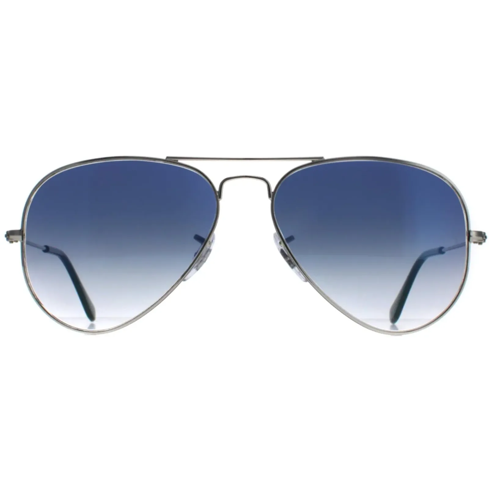 Ray-Ban Ray-Ban|Aviator^Sunglasses Aviator 3025 Silver Gradient Light Blue 003/3F 55mm