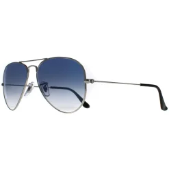 Ray-Ban Ray-Ban|Aviator^Sunglasses Aviator 3025 Silver Gradient Light Blue 003/3F 55mm