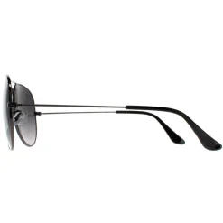Ray-Ban Polarised|Ray-Ban^Sunglasses Aviator 3025 Gunmetal Polarized Blue Gradient Grey