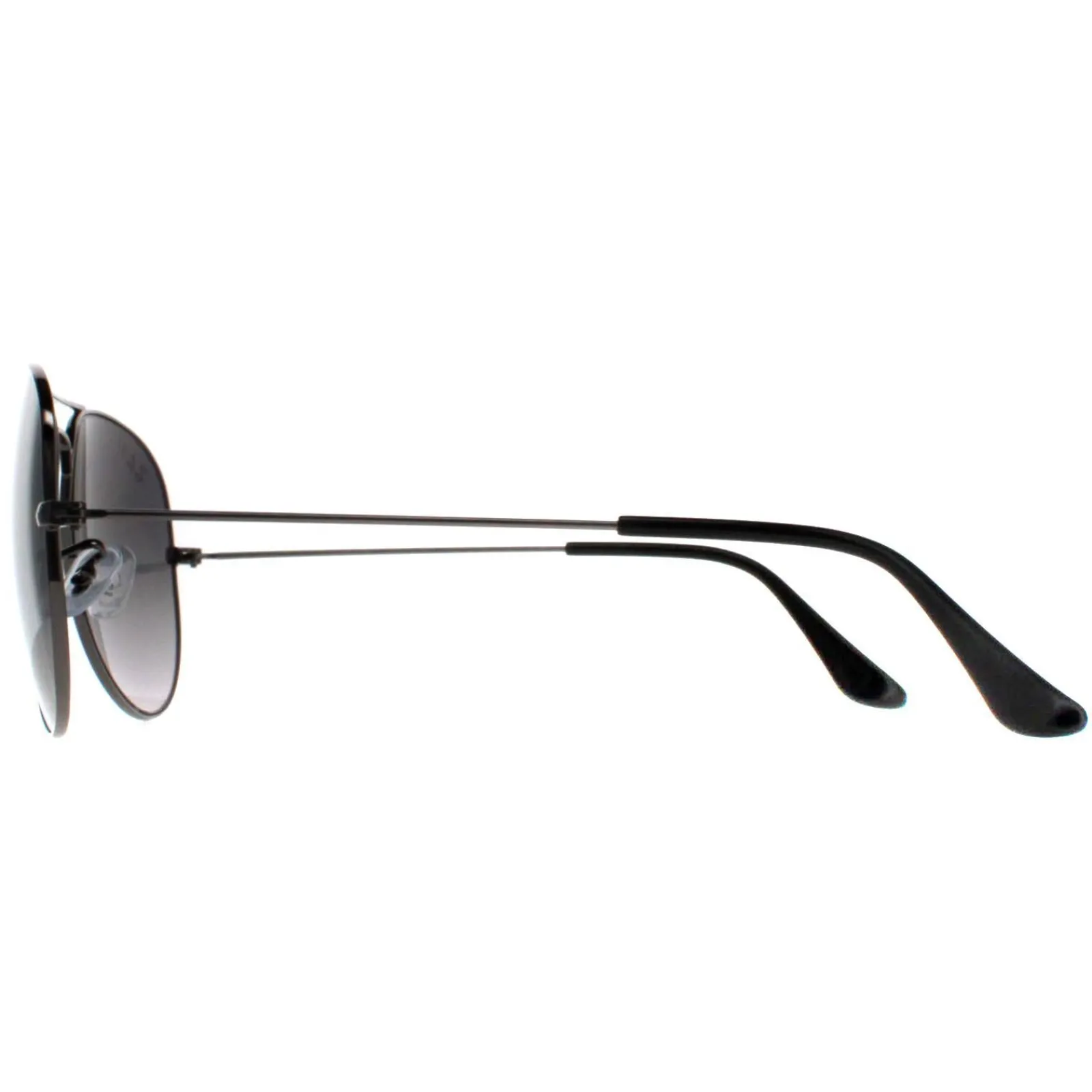 Ray-Ban Polarised|Ray-Ban^Sunglasses Aviator 3025 Gunmetal Polarized Blue Gradient Grey