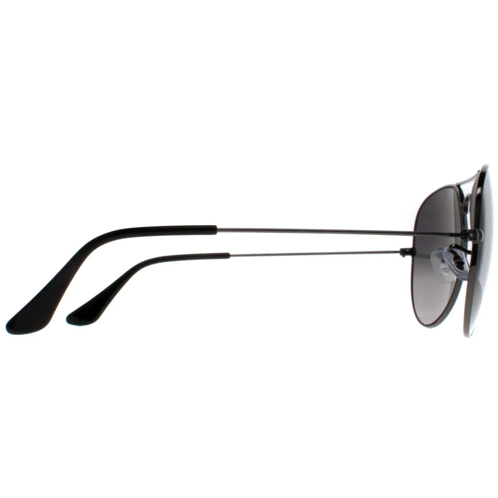 Ray-Ban Polarised|Ray-Ban^Sunglasses Aviator 3025 Gunmetal Polarized Blue Gradient Grey