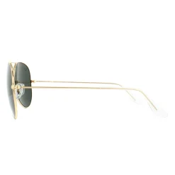 Ray-Ban Polarised|Ray-Ban^Sunglasses Aviator 3025 Gold Green Polarized 001/58 62mm